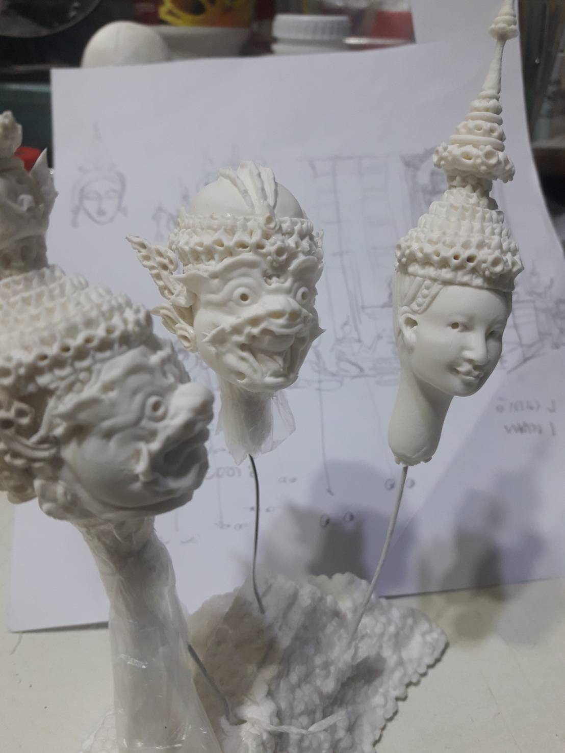 หุ่นจิ๋ว Bangkokpuppet 669681